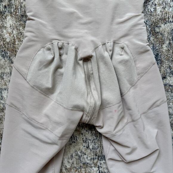 Fajitex Shapewear Faja Short Media Pierna Espalda Alta Broche Centro XXL Nude - Picture 4 of 16